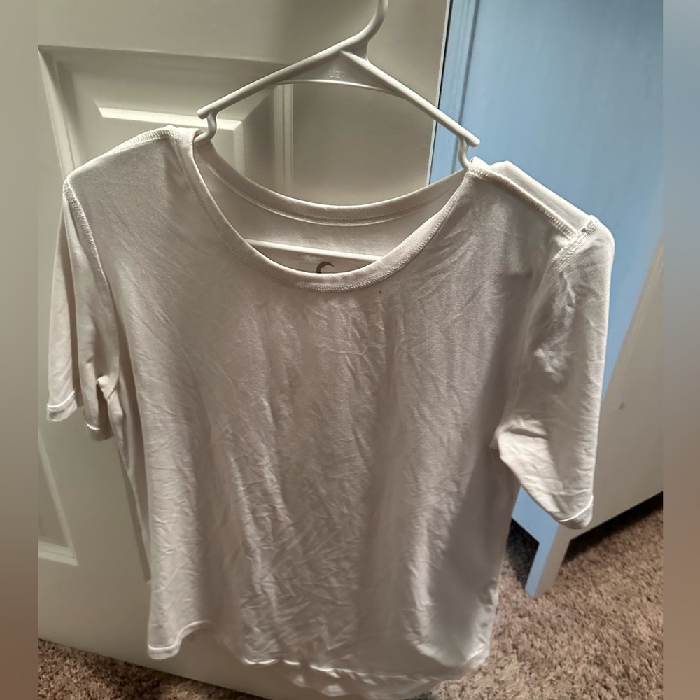 White zyia t shirt